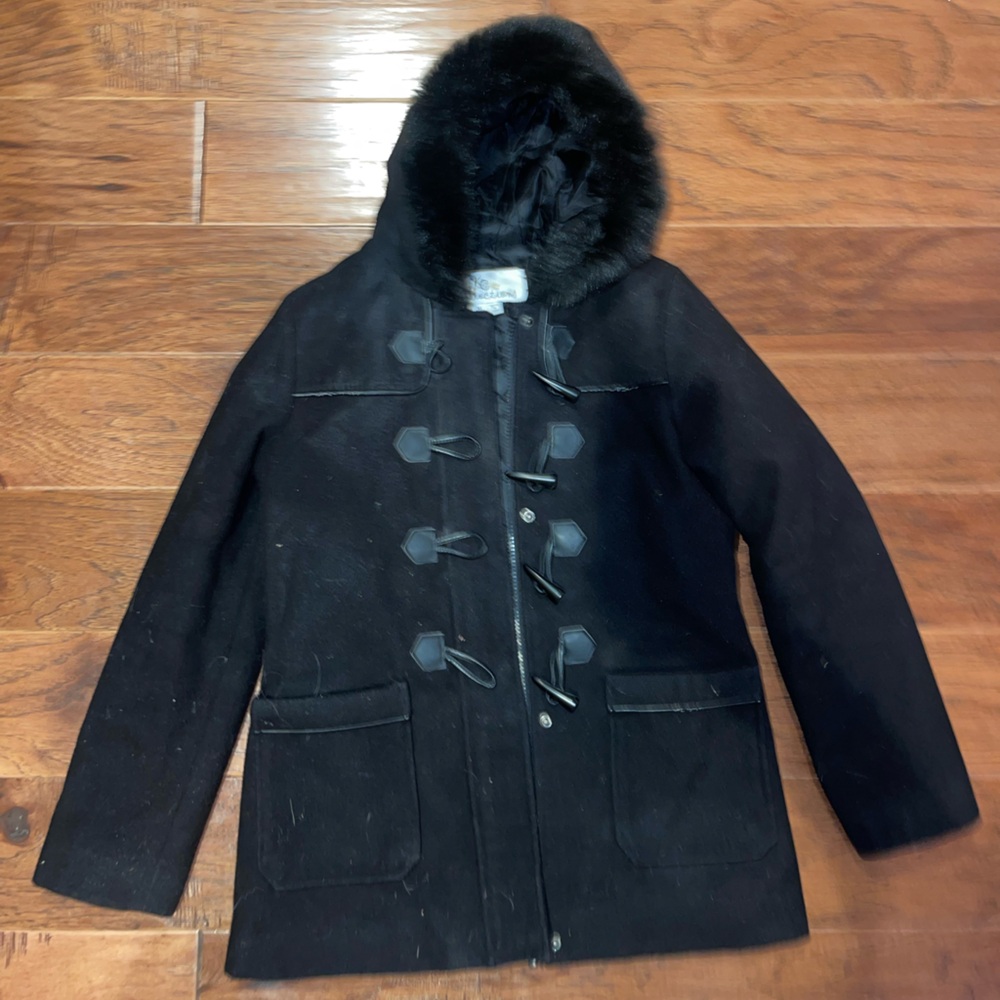 Stylish Black Kids Coat